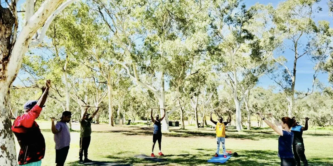 Holistic Healthy Healing Habits Program, delivered by the Reclink NT team